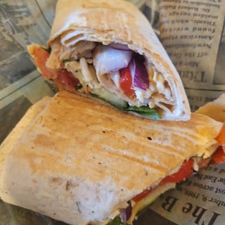 Twisted Greek Wrap
