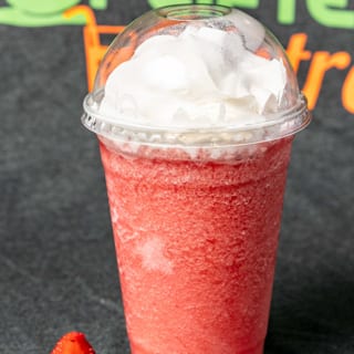 Large Strawberry Milk Tea with Classic Boba