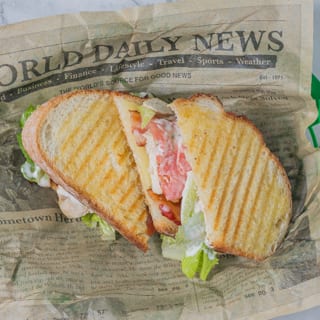 Uplifted Chicken Bacon Panini (Full Sandwich)