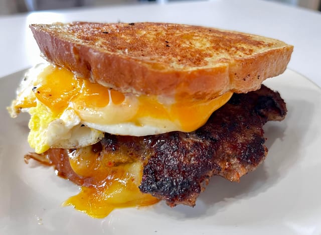 French Toast Breakfast Sandwich